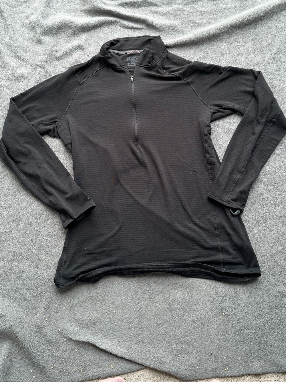 Patagonia Black Thermal Weight Capilene Base Layer
